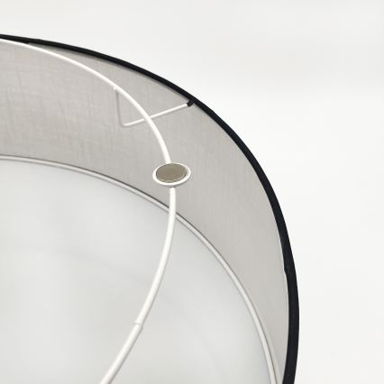 Brilagi - Plafoniera BELLADONNA 3xE27/15W/230V diametro 50 cm bianco/quercia