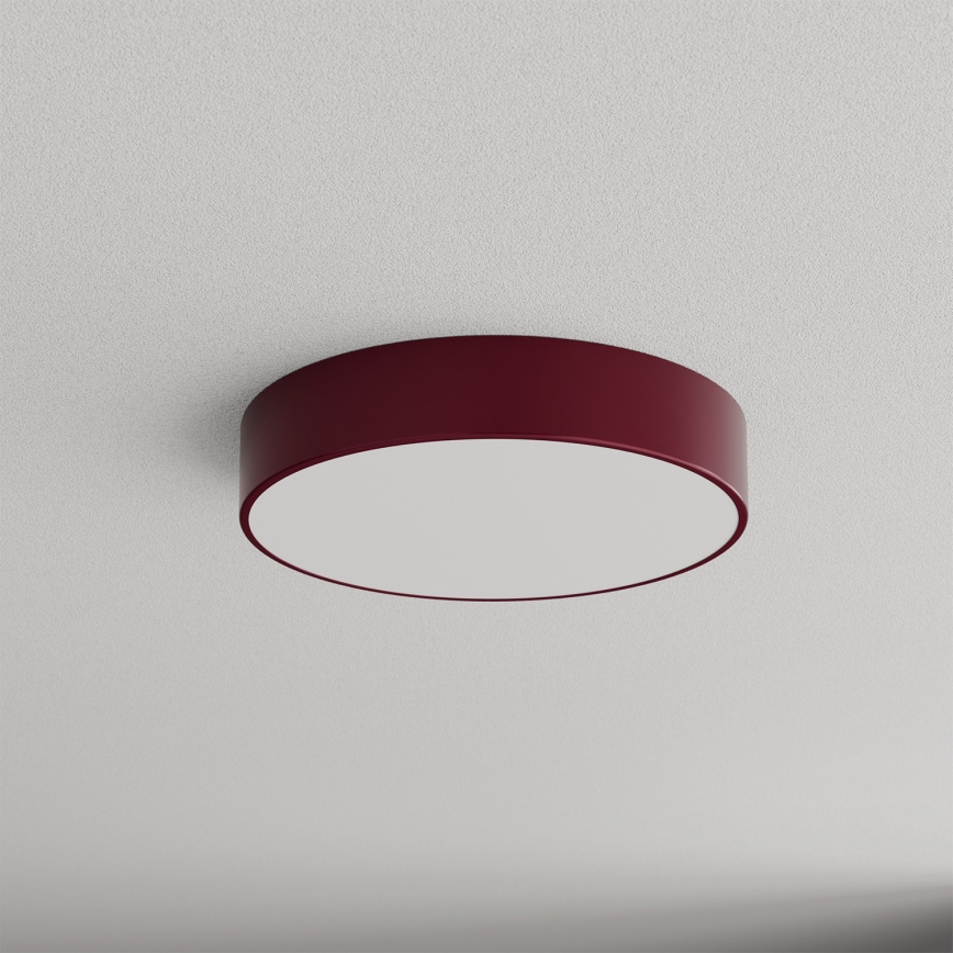 Brilagi - Plafoniera CLARE 3xE27/24W/230V Ø 40 cm bordeaux