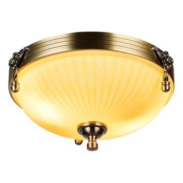 Brilagi - Plafoniera CLASSIC 2xE27/60W/230V ottone