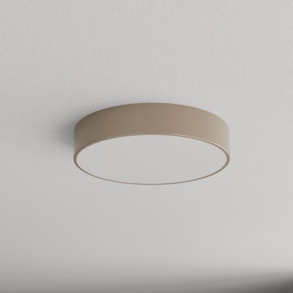 Brilagi - Plafoniera con sensore CLARE 3xE27/40W/230V diametro 40 cm beige