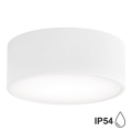 Brilagi - Plafoniera da bagno CLARE 1xE27/24W/230V diametro 20 cm IP54 bianco