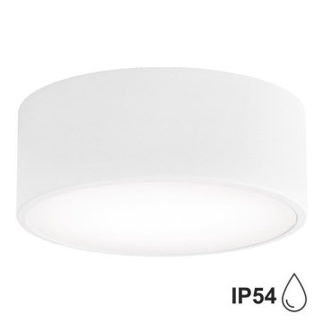 Brilagi - Plafoniera da bagno CLARE 1xE27/24W/230V diametro 20 cm IP54 bianco