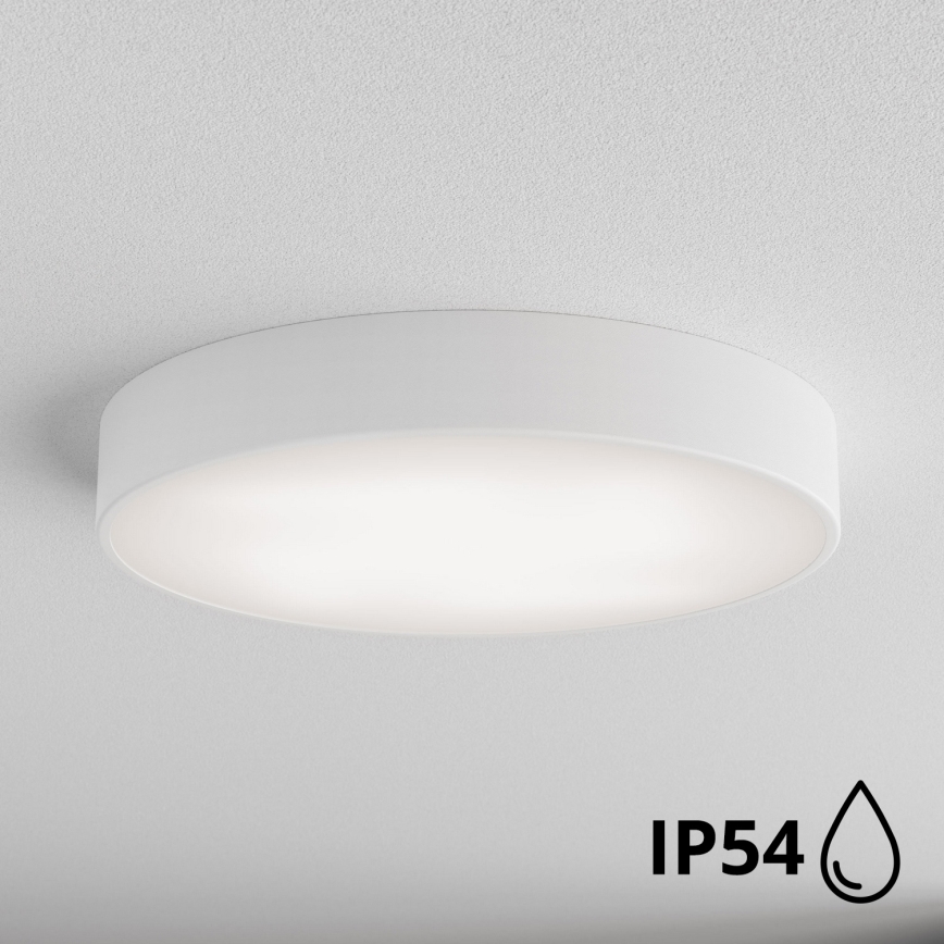 Brilagi - Plafoniera da bagno CLARE 4xE27/24W/230V Ø 50 cm IP54 bianca