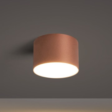 BRILAGI - Plafoniera da bagno FORIS LED/9W/230V Ø 9 cm bronzo IP44 CRI 90
