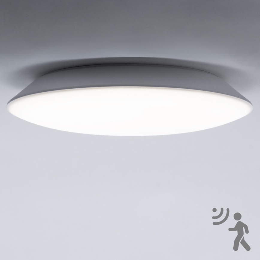 Brilagi - Plafoniera da bagno LED con sensore VESTAS LED/12W/230V Ø 23 cm 3000K IP54
