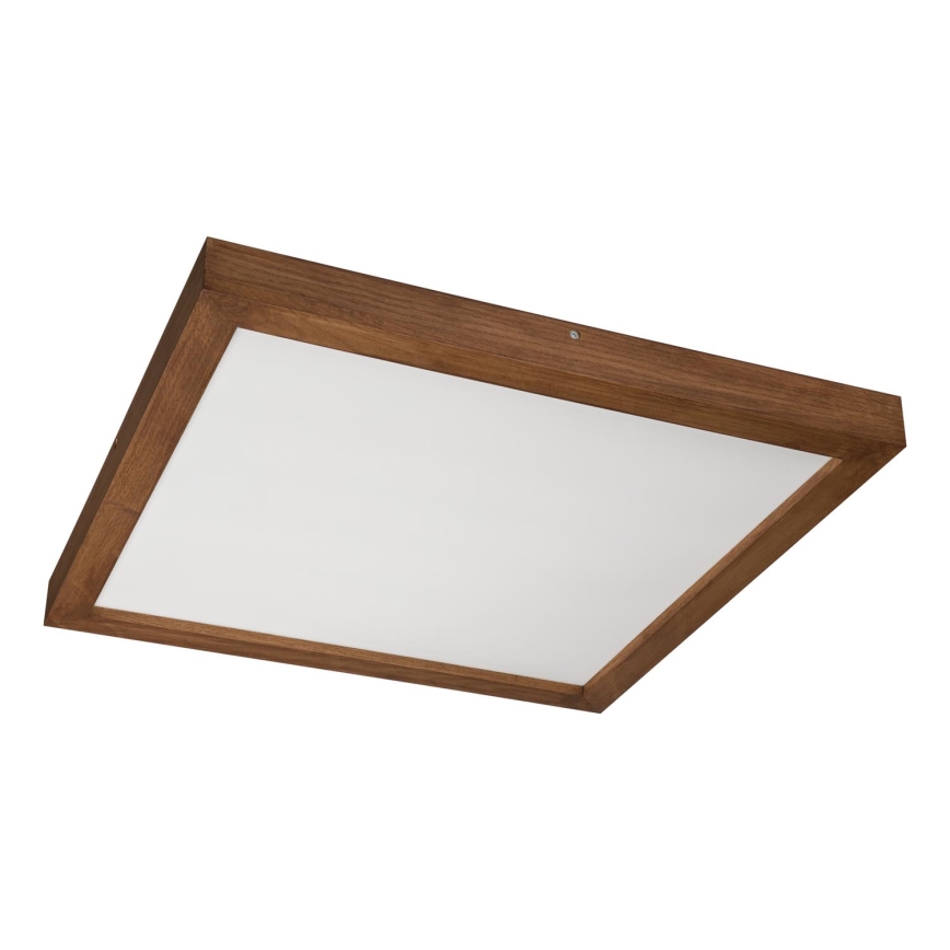 Brilagi - Plafoniera da bagno LED WOODY FRAME LED/50W/230V 60x60 cm IP44 rovere ciliegio