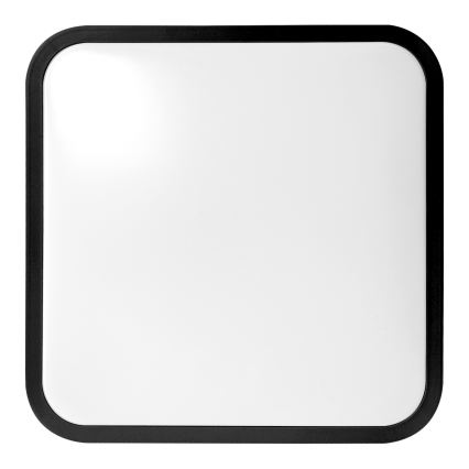 BRILAGI - LED plafoniera da bagno con sensore ZENNA LED/36W/230V 41,5x41,5 cm IP44 nero + telecomando