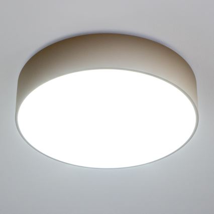Brilagi - Plafoniera da bagno POOL 4xE27/15W/230V Ø 50 cm IP54 beige