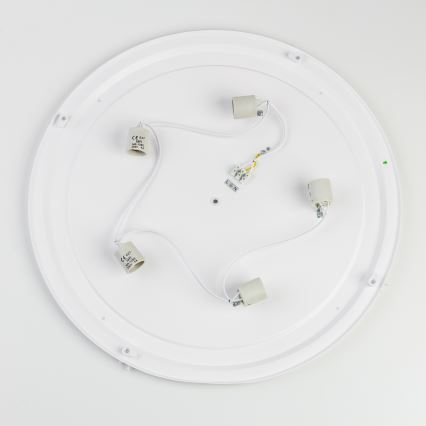 Brilagi - Plafoniera da bagno POOL 5xE27/15W/230V Ø 60 cm IP54 bianco
