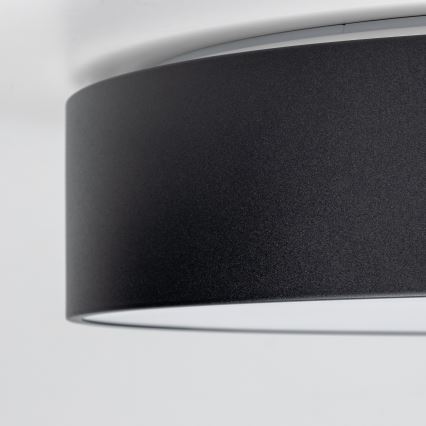 Brilagi - Plafoniera da bagno POOL 5xE27/15W/230V Ø 60 cm IP54 nero