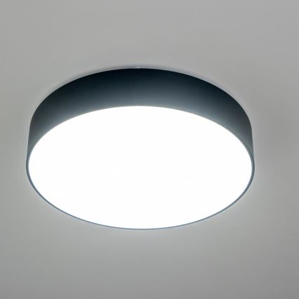 Brilagi - Plafoniera da bagno POOL 5xE27/15W/230V Ø 60 cm IP54 nero