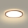 Brilagi - Plafoniera da bagno ULTRA SLIM LED/12W/230V Ø 22,5 cm oro rosa IP54