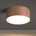 BRILAGI - Plafoniera da esterno FORIS LED/20W/230V Ø 15 cm bronzo IP44