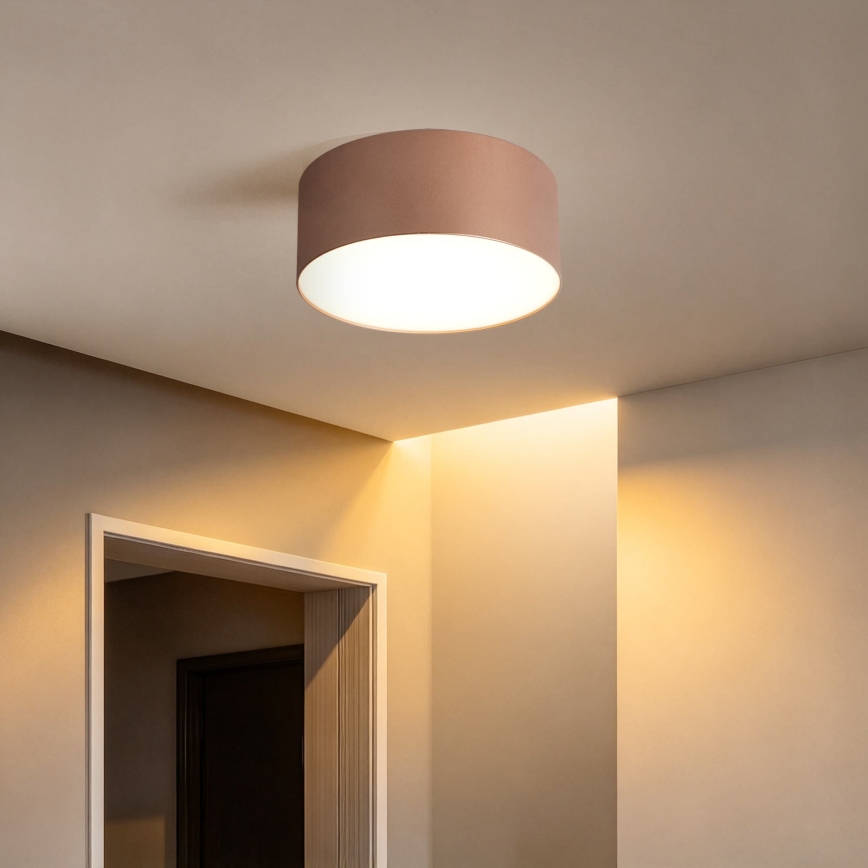 BRILAGI - Plafoniera da esterno FORIS LED/20W/230V Ø 15 cm bronzo IP44