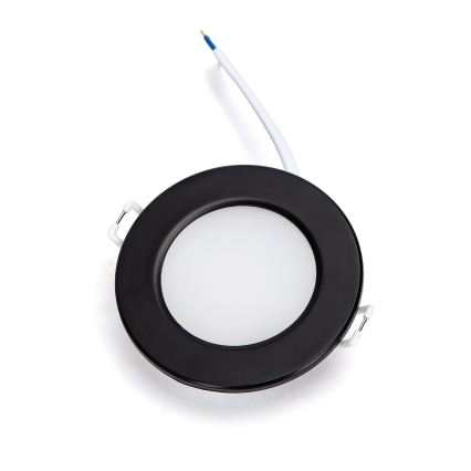 Brilagi - Plafoniera da incasso per bagno LED/24W/230V 3000K nera IP65