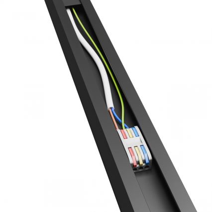 Brilagi - Plafoniera a montaggio superficiale FULLDAY LED/30/40/50W/230V 2700/4000/6000K 150 cm nero