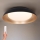 Brilagi - Plafoniera da soffitto dimmerabile ALVA LED/48W/230V 3000-6500K Ø 51 cm nera + telecomando