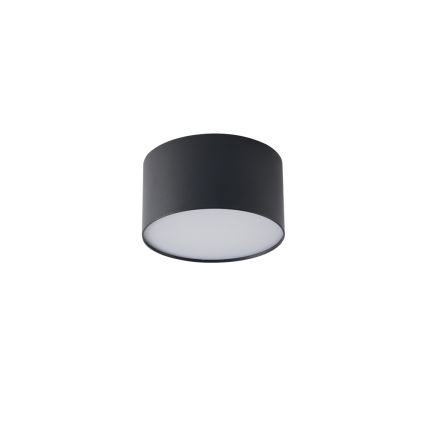 Brilagi - Plafoniera da soffitto per bagno LED FORIS LED/9W/230V Ø 9 cm nera IP44