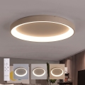 BRILAGI - Plafoniera dimmerabile a LED FALCON II LED/108W/230V 3000-6500K Ø 80 cm beige + telecomando