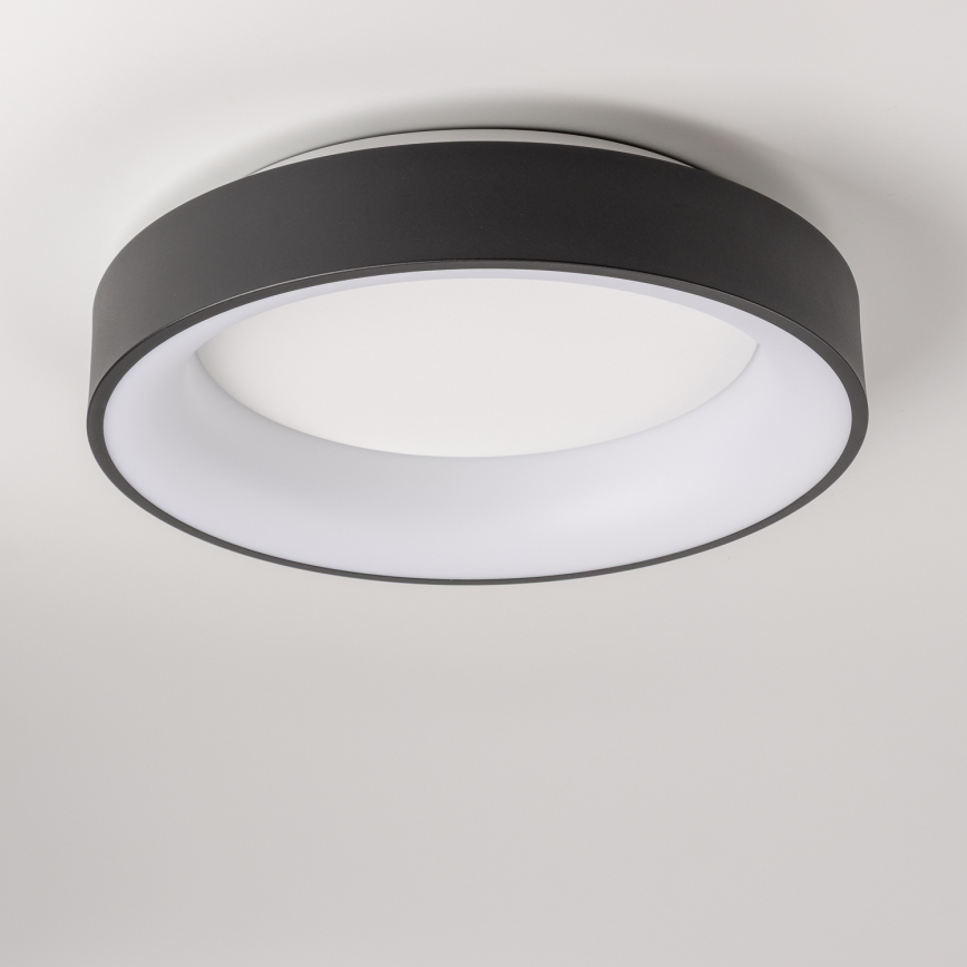 Brilagi - Plafoniera dimmerabile a LED FALCON LED/80W/230V 3000-6500K Ø 60 cm nera + telecomando