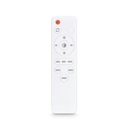 Brilagi - Plafoniera LED dimmerabile LUCIA LED/48W/230V 3000-6500K Ø 41 cm marrone + telecomando
