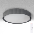 Brilagi - Plafoniera dimmerabile a LED LUCIA LED/48W/230V 3000-6500K Ø 41 cm grigia + telecomando