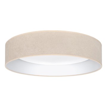 Brilagi - Plafoniera dimmerabile a LED VELVET SMARTIX LED/36W/230V 3000-6000K Ø 55 cm crema Wi-Fi Tuya Beacon + telecomando