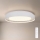 Brilagi - Plafoniera dimmerabile a LED WALDO LED/48W/230V 3000-6500K Ø 40 cm bianco/argento + telecomando