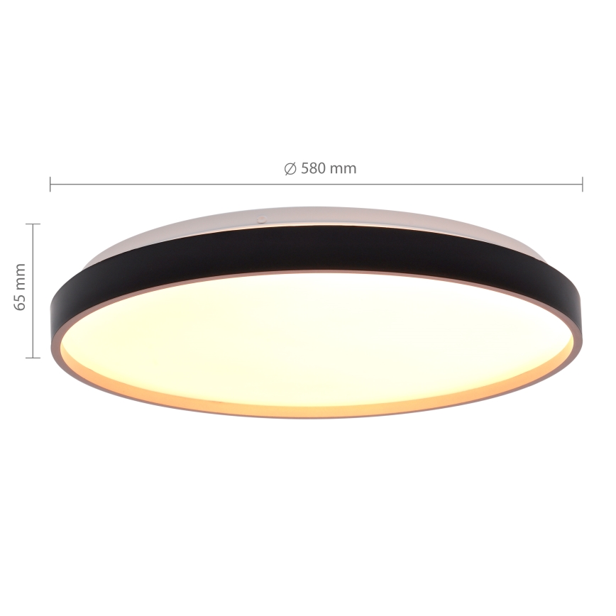 Brilagi - Plafoniera LED dimmerabile CALA LED/60W/230V 3000-6500K Ø 58 cm + telecomando