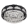 Brilagi - Plafoniera dimmerabile CROWN LED/41W/230V 3000-6000K Ø 48 cm nero + telecomando