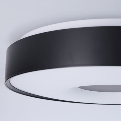 Brilagi - Plafoniera LED dimmerabile JAMIS LED/48W/230V 3000-6500K Ø 39 cm nero + telecomando