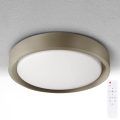 Brilagi - Plafoniera dimmerabile LED MATTEO LED/60W/230V 3000-6500K Ø 51,5 cm tortora + telecomando