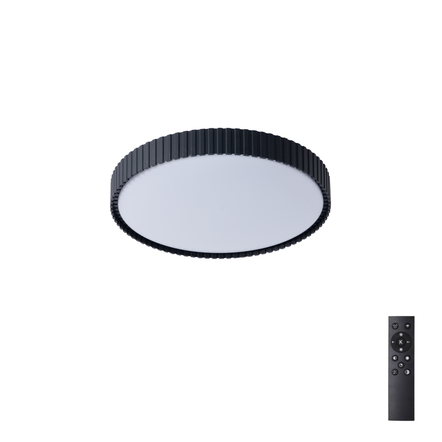 Brilagi - Plafoniera LED dimmerabile ORINO LED/54W/230V 3000-6000K nera Ø 43 cm + telecomando