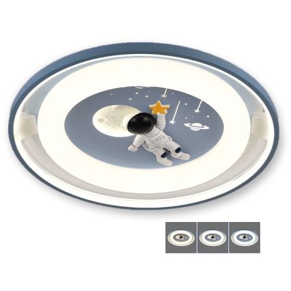 BRILAGI - Plafoniera LED dimmerabile per bambini ASTRO LED/55W/230V 3000-6000K Ø 50 cm + telecomando
