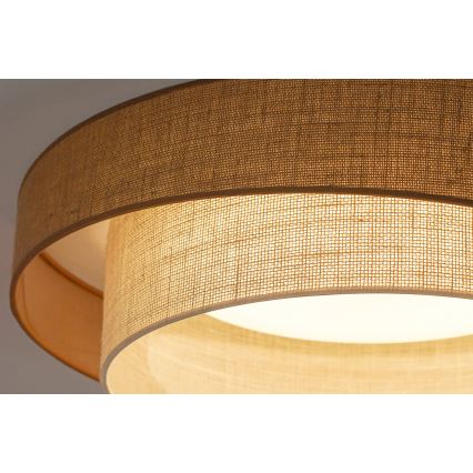 Brilagi - Lampada da soffitto dimmerabile LED SHINE LED/24W/230V diam. 60 cm 3000/4000/6500K beige/crema + telecomando
