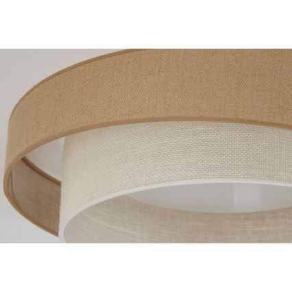 Brilagi - Lampada da soffitto dimmerabile LED SHINE LED/24W/230V diam. 60 cm 3000/4000/6500K beige/crema + telecomando