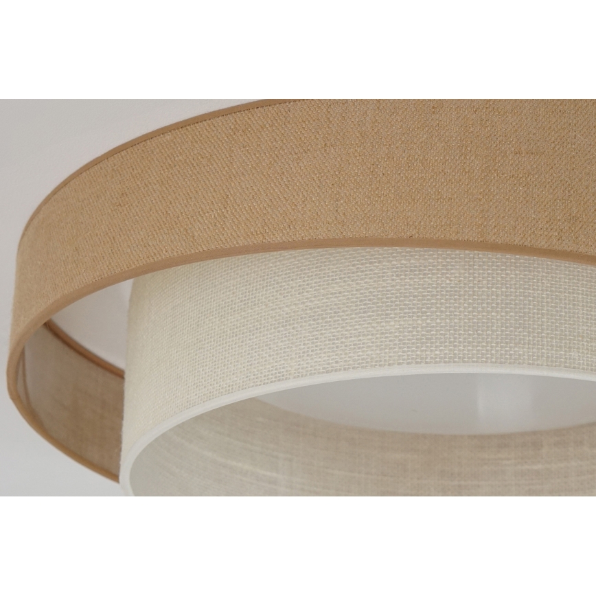 Brilagi - Lampada da soffitto dimmerabile LED SHINE LED/24W/230V diam. 60 cm 3000/4000/6500K beige/crema + telecomando