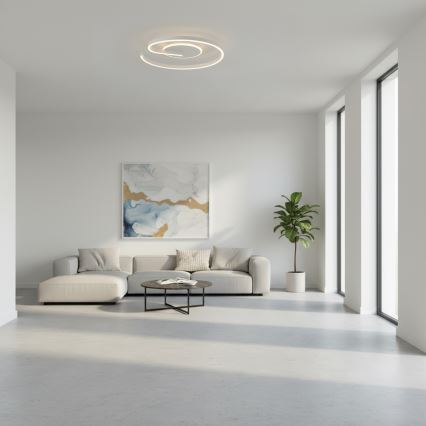 Brilagi - Plafoniera LED dimmerabile SPIRAL LED/56W/230V Ø 50 cm 3000/4000/6000K + telecomando