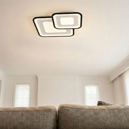 Brilagi - Plafoniera a LED dimmerabile TANDORA LED/49W/230V 50x50 cm 3000-6000K + telecomando