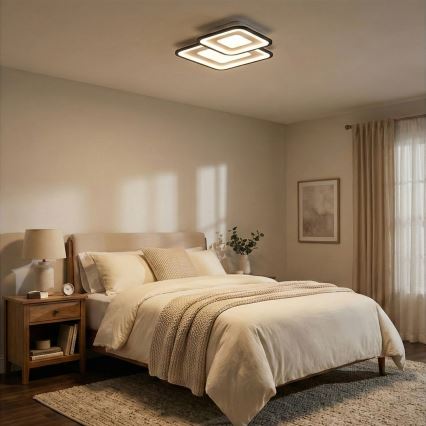 Brilagi - Plafoniera a LED dimmerabile TANDORA LED/49W/230V 50x50 cm 3000-6000K + telecomando