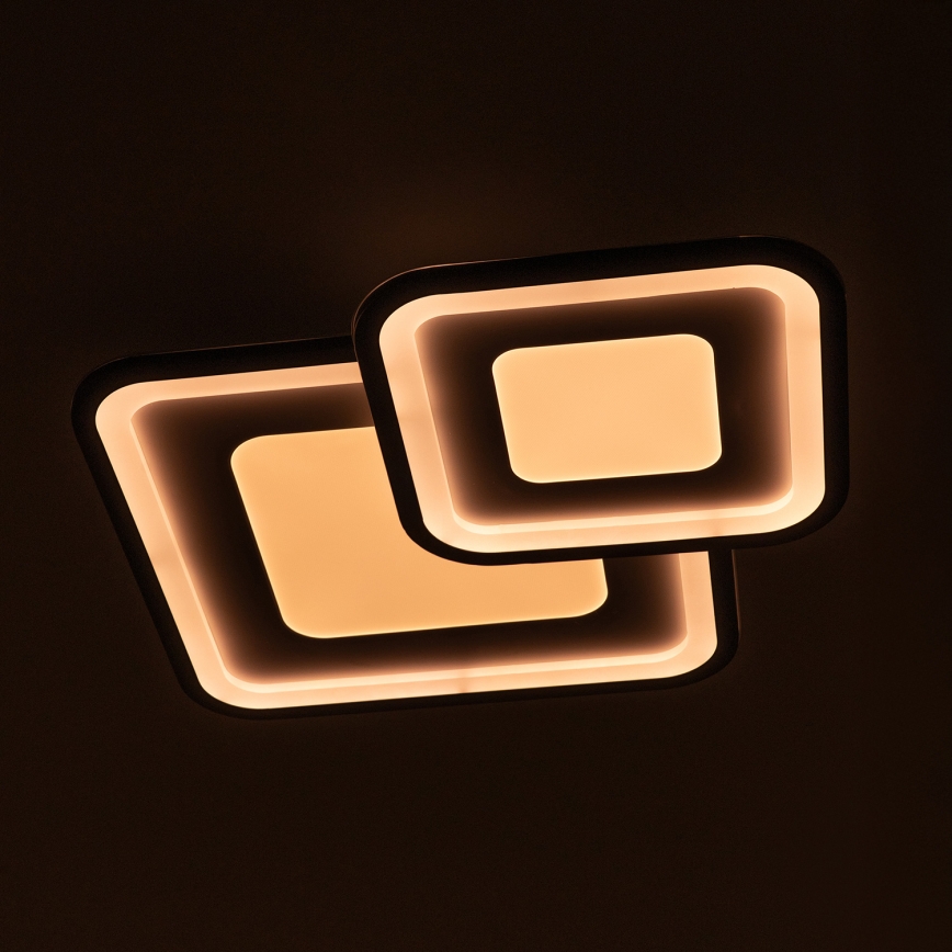 Brilagi - Plafoniera a LED dimmerabile TANDORA LED/49W/230V 50x50 cm 3000-6000K + telecomando