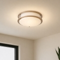 Brilagi - Plafoniera ELARO 2xE27/40W/230V Ø 26 cm dorata