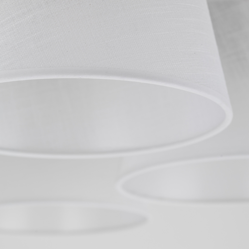 Brilagi - Plafoniera LATTE 5xE27/60W/230V pino/bianco