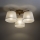 Brilagi - Plafoniera LATTE SABIA 3xE27/15W/230V pino/bianco