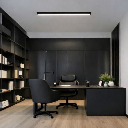 Brilagi - Plafoniera LED a montaggio superficiale FULLDAY LED/20/30/40W/230V 2700/4000/6000K 120 cm nera