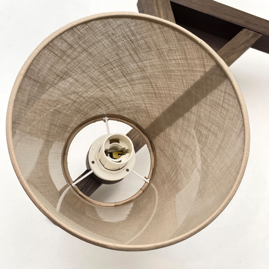 Brilagi - LED Lampada da soffitto a plafone ANTHONY 3xE14/40W/230V rovere/noce/beige