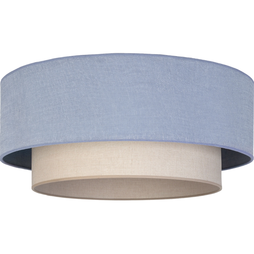 Brilagi - Plafoniera LED BOHO ECO 1xE27/10W/230V Ø 40 cm blu/crema