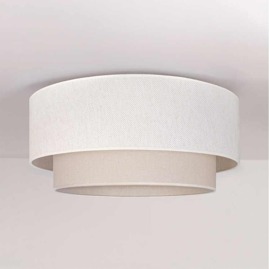 Brilagi - Plafoniera LED BOHO ECO 1xE27/10W/230V Ø 40 cm crema