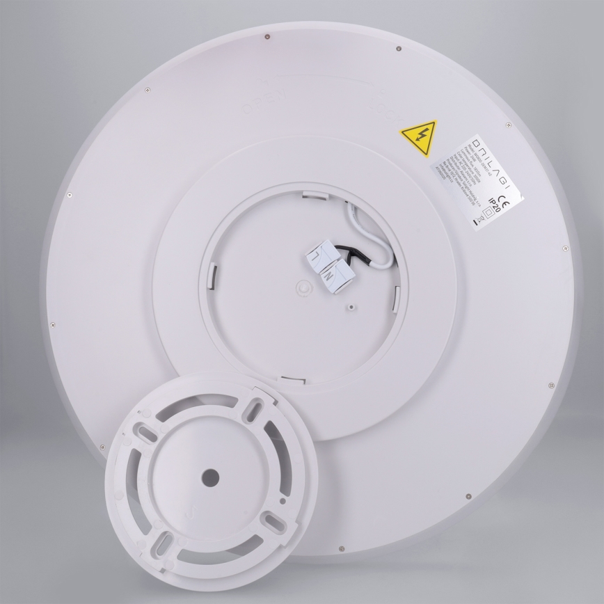 Brilagi - Plafoniera LED CARLOS LED/24W/230V Ø 40 cm bianca