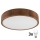 Brilagi - Plafoniera LED CARVALHO 3xE27/60W/230V quercia ciliegio diametro 47 cm